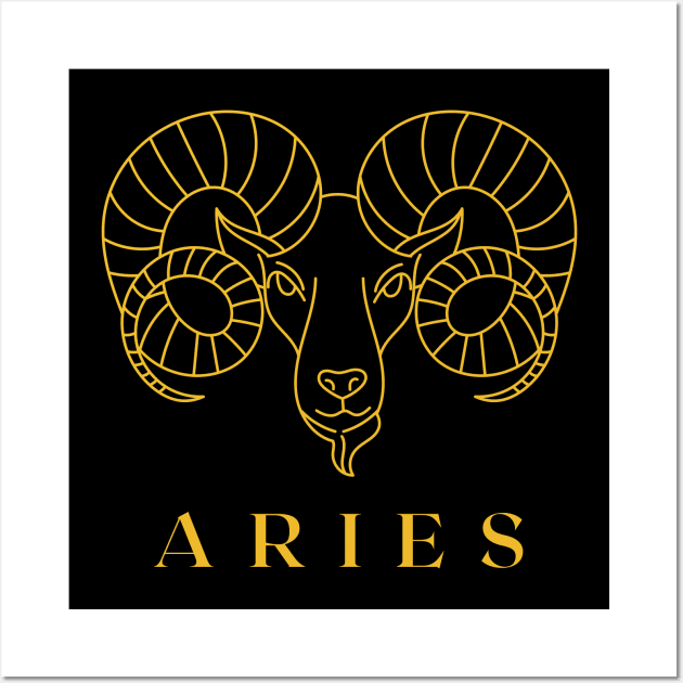 aries astrology Wall Art by Amart